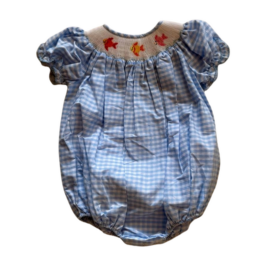 *Smocked Fish Girl Bubble