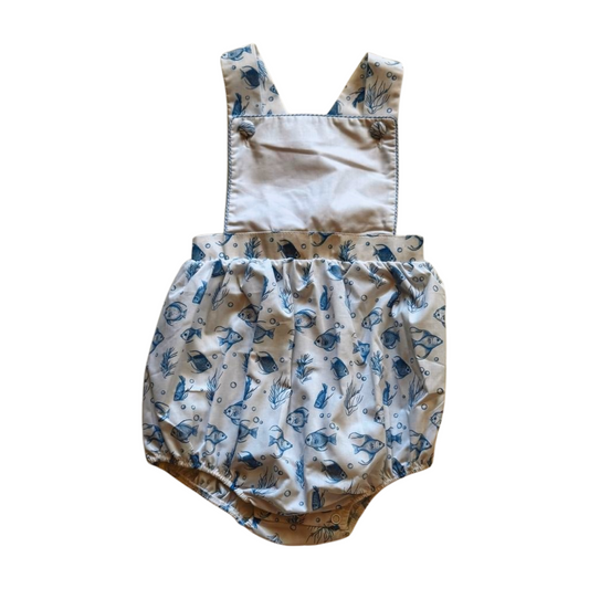 Fish Print Boy Bubble