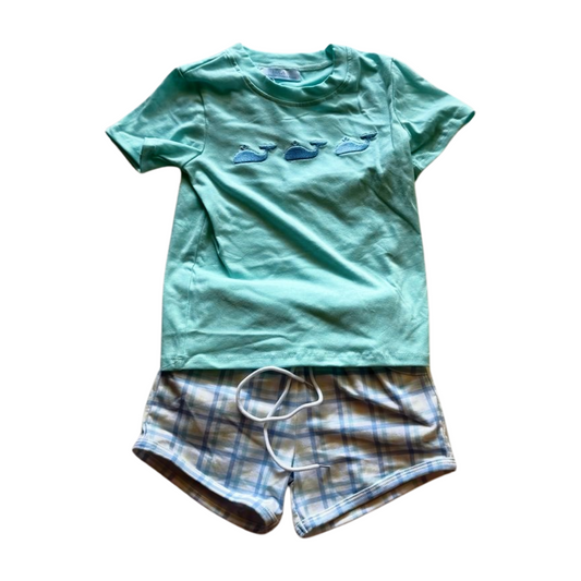 Whale Boy  Short Set
