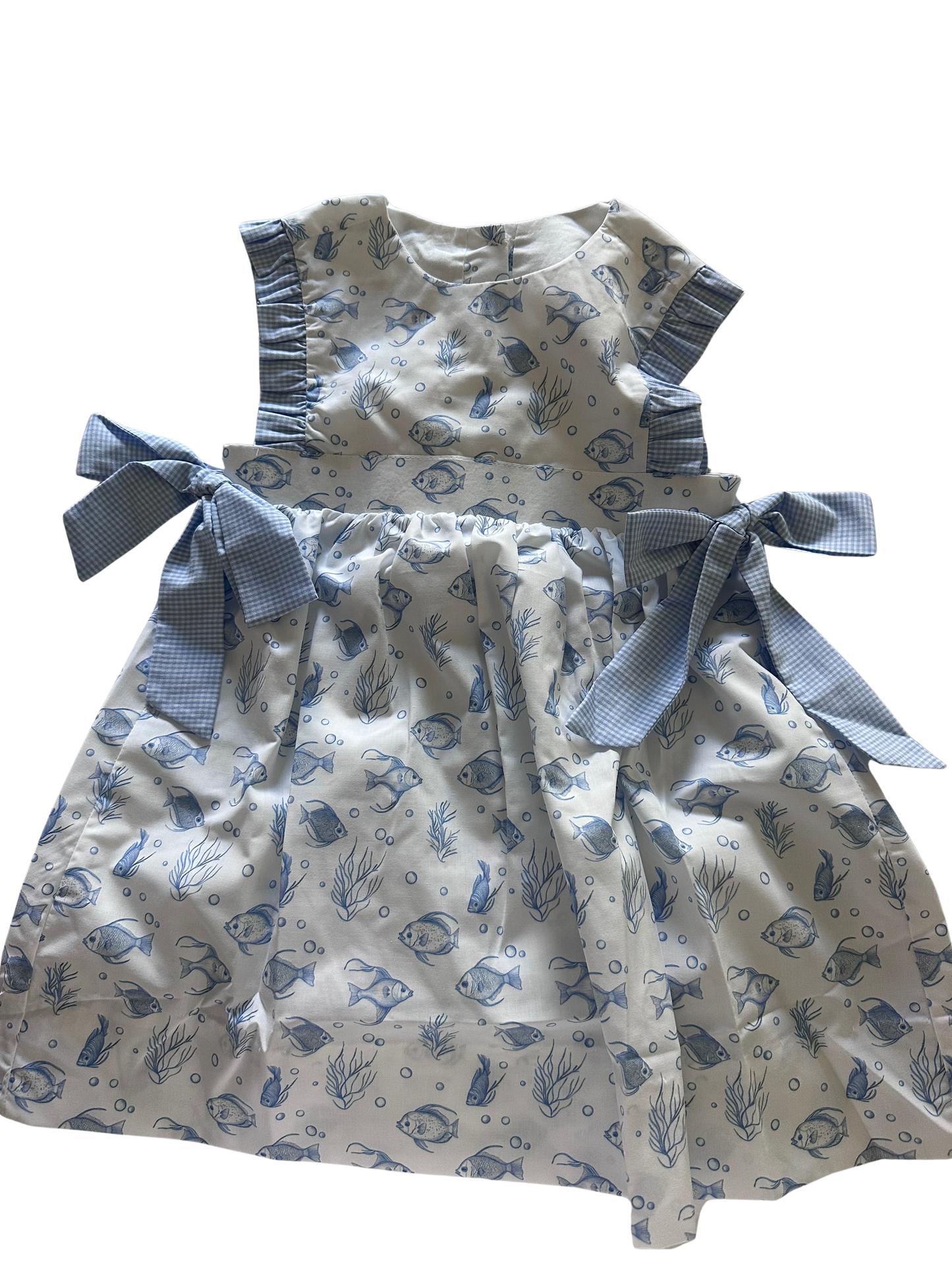 *Fish Print Dress