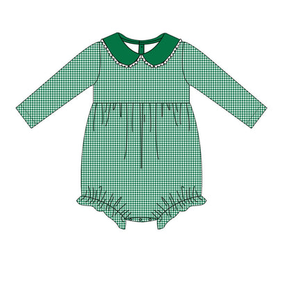 PO29-Bubble Evergreen Gingham Baldwin Bubble