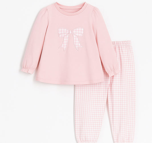 Preorder Bow Stripe Pant Set (mid october ship)