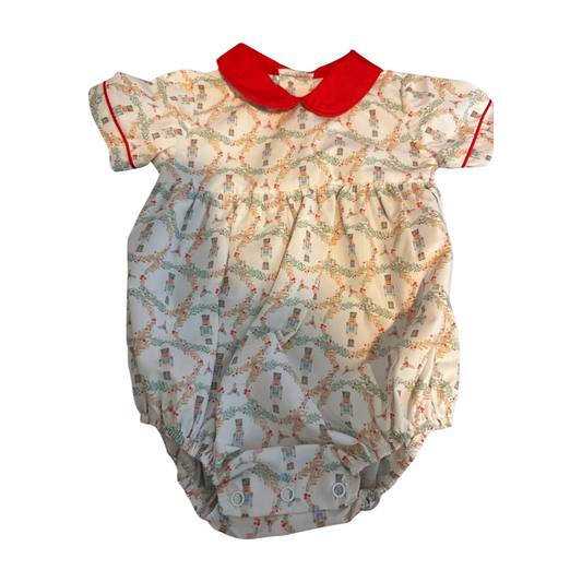 Nutcracker Print Boy Bubble