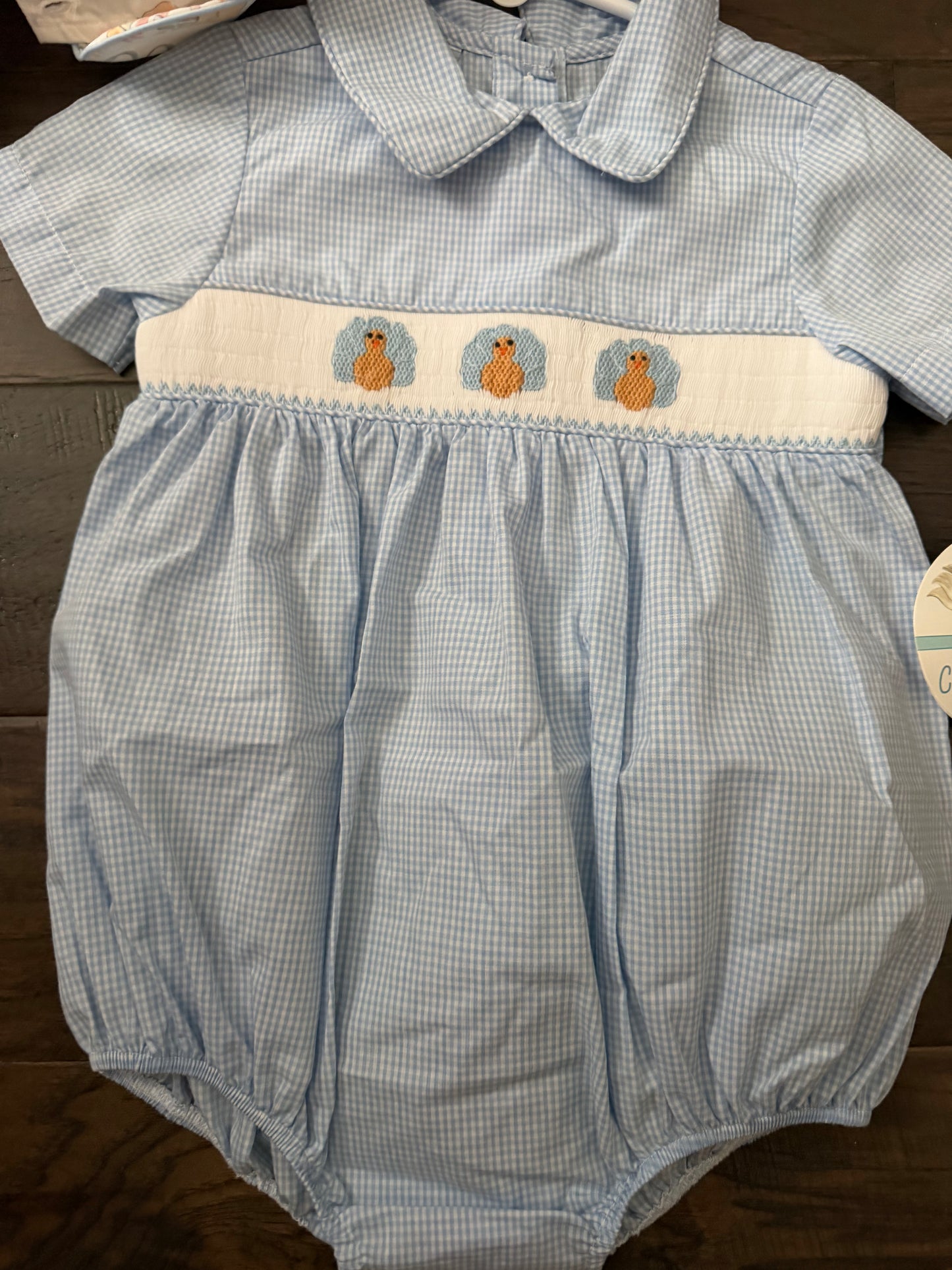 Sample Turkey Smock Boy Bubble
