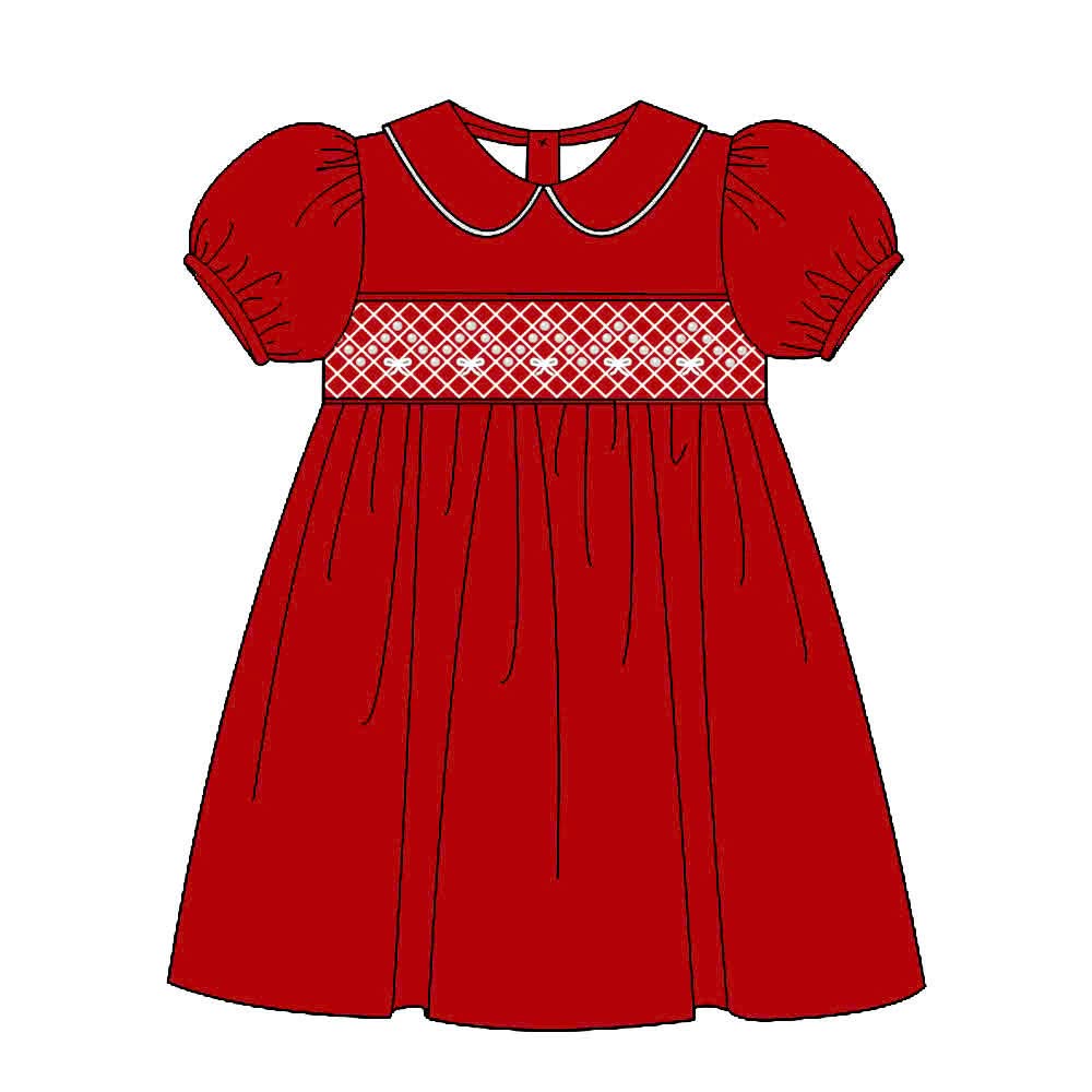 PO53-Holiday Heirloom Smock Dress