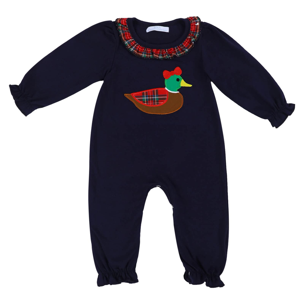 PO-47 Mallard Holiday Girl Romper