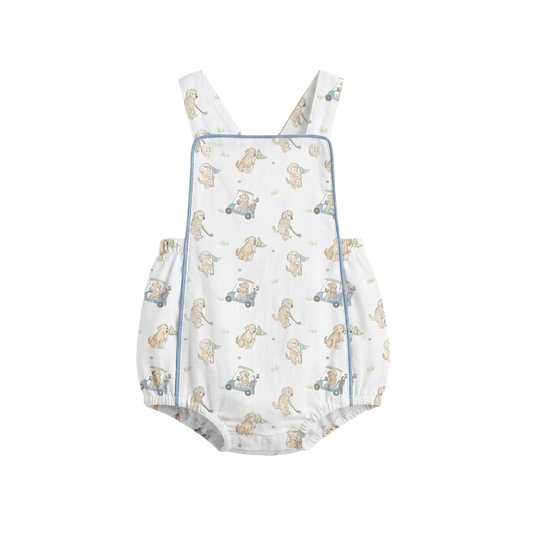 Boy Puppy Golf Bubble