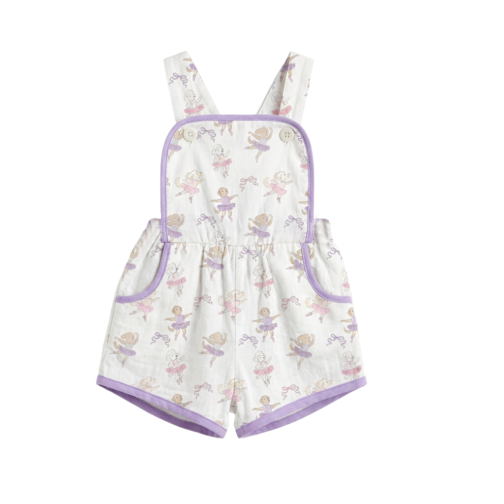 Ballerina Puppy Romper