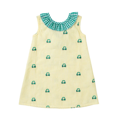 Golf Cart Embriodery Dress