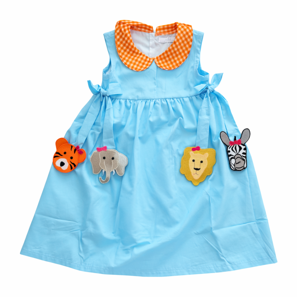 Zoo Animal Side Tag Dress