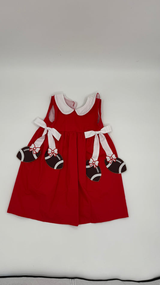 Red Girl Football Dress