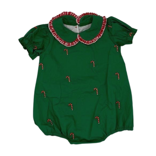 Candy Cane Embroidery Bubble