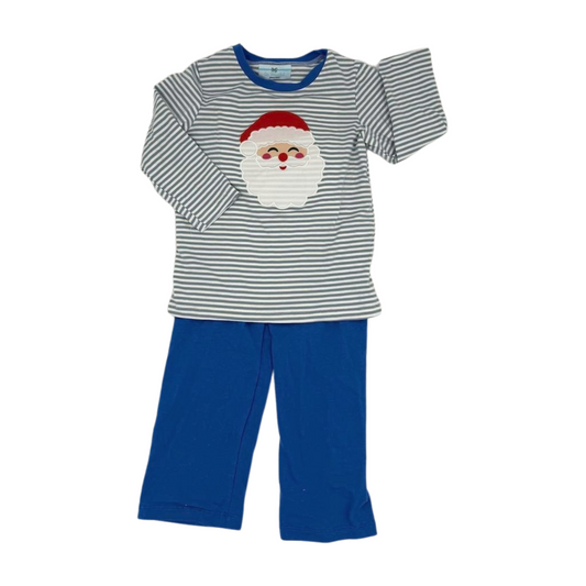 Santa Applique Boy Pant Set