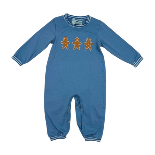 Gingerbread Applique Long Bubble
