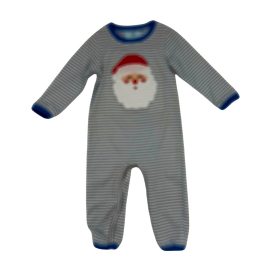 Santa Applique Boy Romper