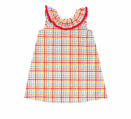 Plaid Back to School Dress
