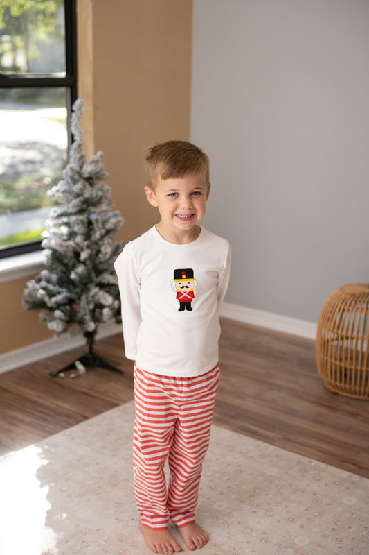 Nutcracker Solider Applique Pant Set