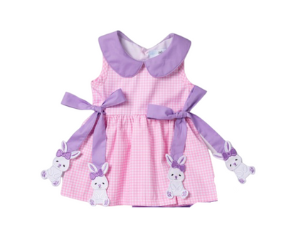 Bunny Tie Bloomer Set