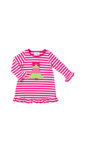 Ships Now Hot Pink Bow Tree Dress