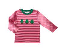 Ships Now Striped Christmas Longsleeved Shirt