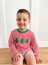Ships Now Striped Christmas Longsleeved Shirt