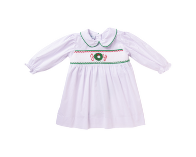 Ships Now Smocked Joy Dress