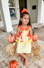 Ships Now Candy Corn Tie Dress