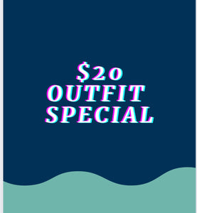 Ships Late August for 2024 $20 outfit special