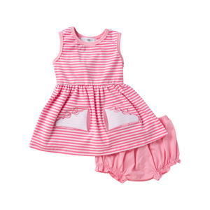 Ships Now Megaphone Bloomer Set