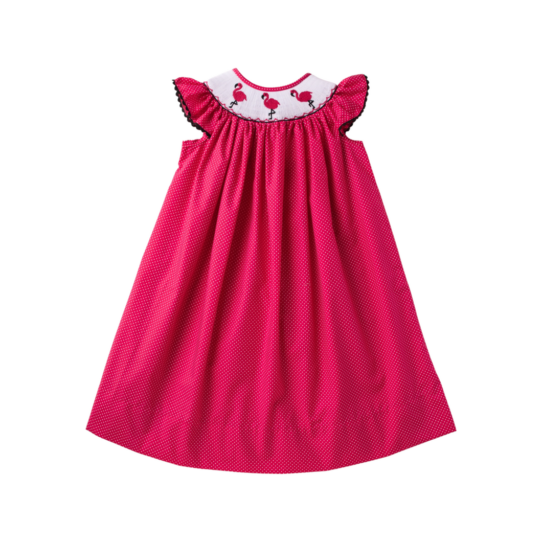 Ships Now Smocked Flamingo Bishop